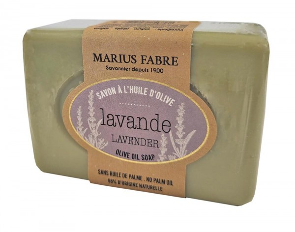 Marius Fabre Bio-Olivenöl Seife Lavendel (Lavande) ohne Palmöl - 100g