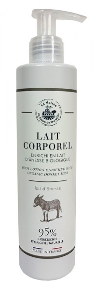 Körpermilch mit Bio Eselsmilch und Sheabutter (Lait d&#039;Anesse) 250ml