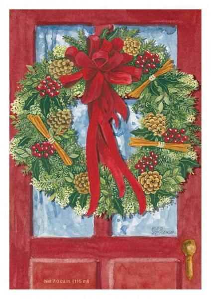 Fresh Scents Duft Sachet Large - Red Door Wreath - Weihnachstduft Duftsäckchen